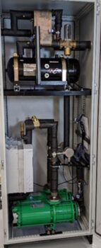 Figure 2 - Thermal cabinet with balance of plant components.