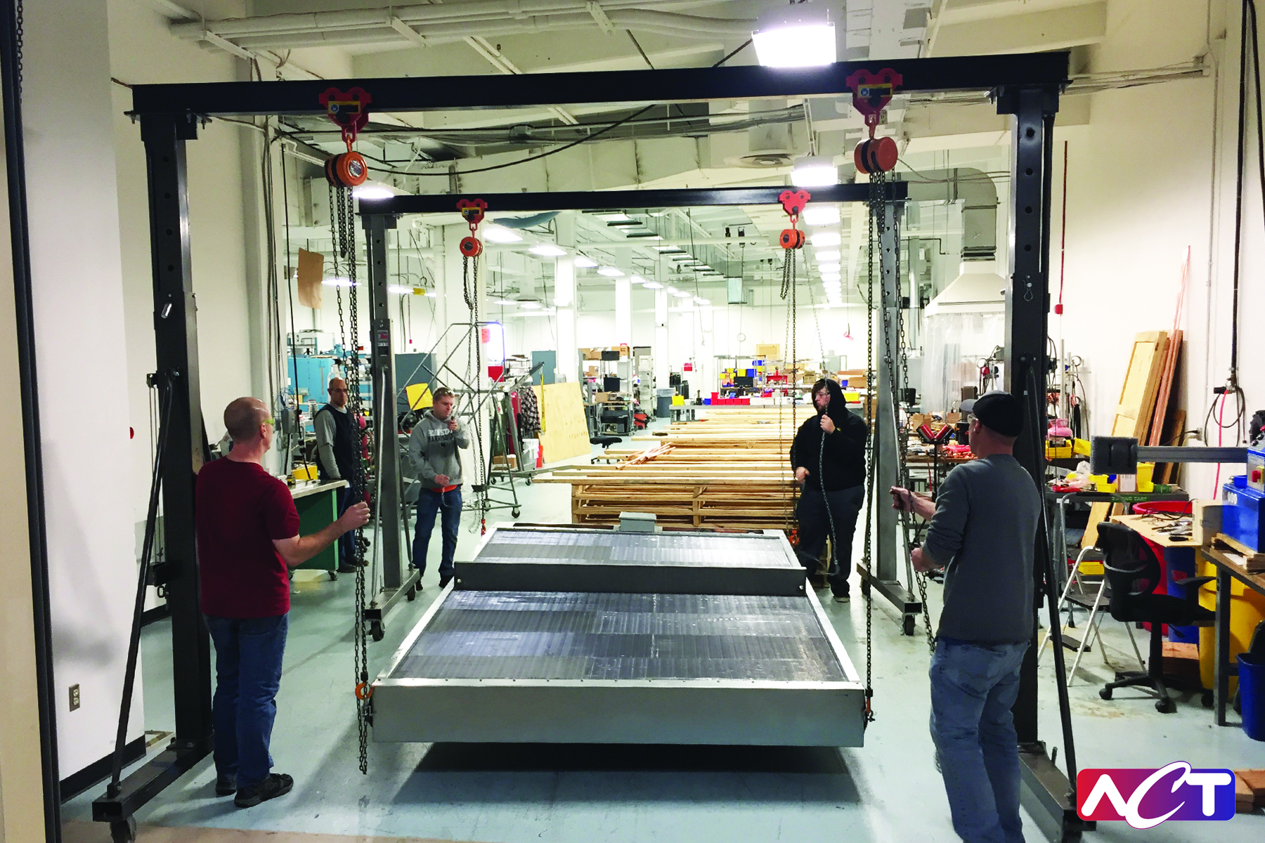 ACT Industrial Products Group prepares to deliver large energy recovery HVAC systems