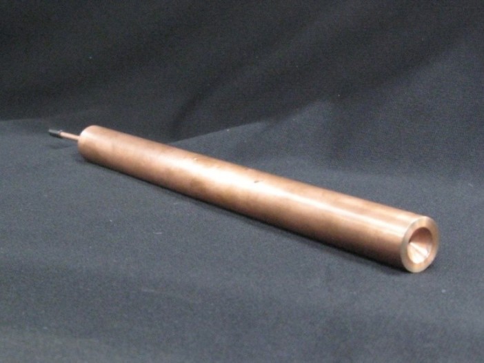 Figure 2.  Copper-Methanol Rotating Heat Pipe.