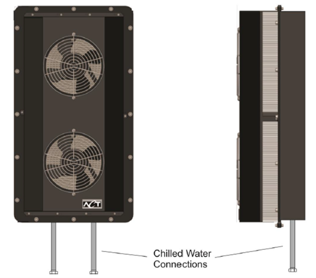 HSC-45 with chilled water connections
