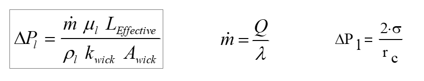 Heat Pipe Merit Number Calculation 1