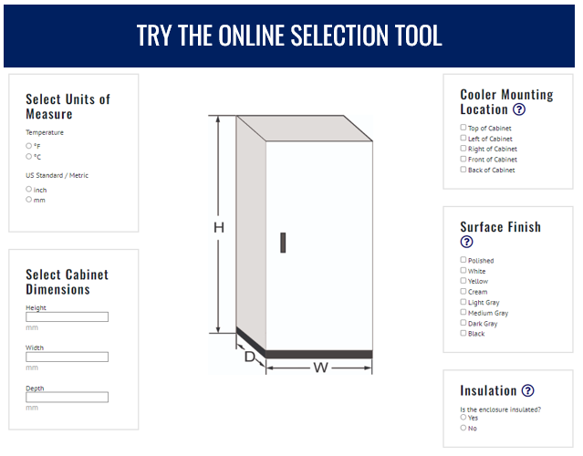 Try the online selection tool