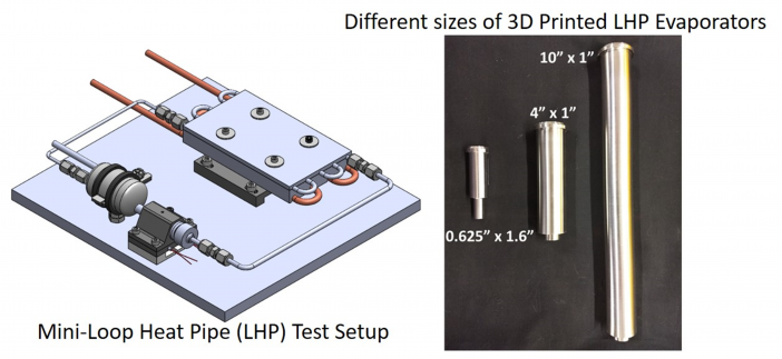Loop Heat Pipe Test Set Up