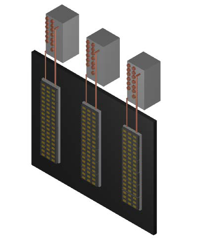 Figure 1.  ACT’s Loop Thermosyphon for NCSU’s FREEDM System Center