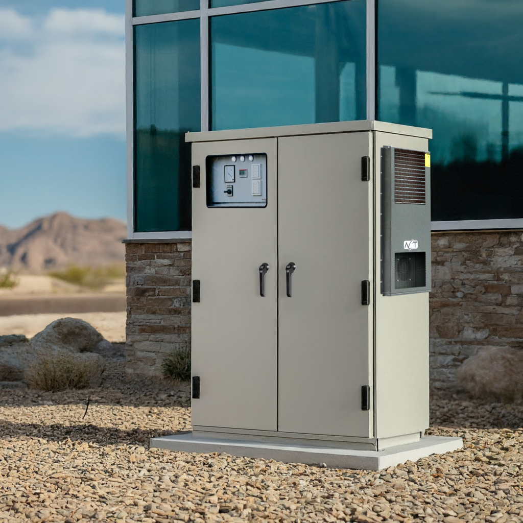 outdoor control cabinet with VCC