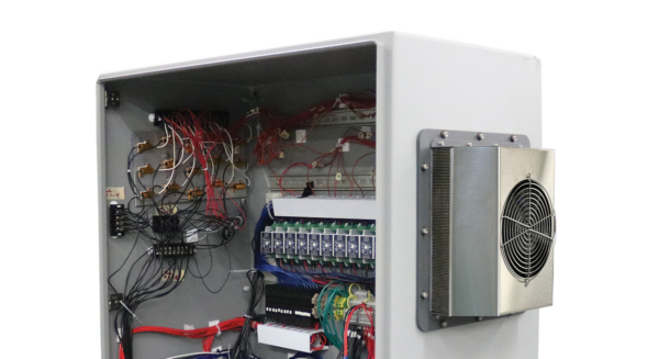 HSC-22 installed on a cabinet for electronics cooling.