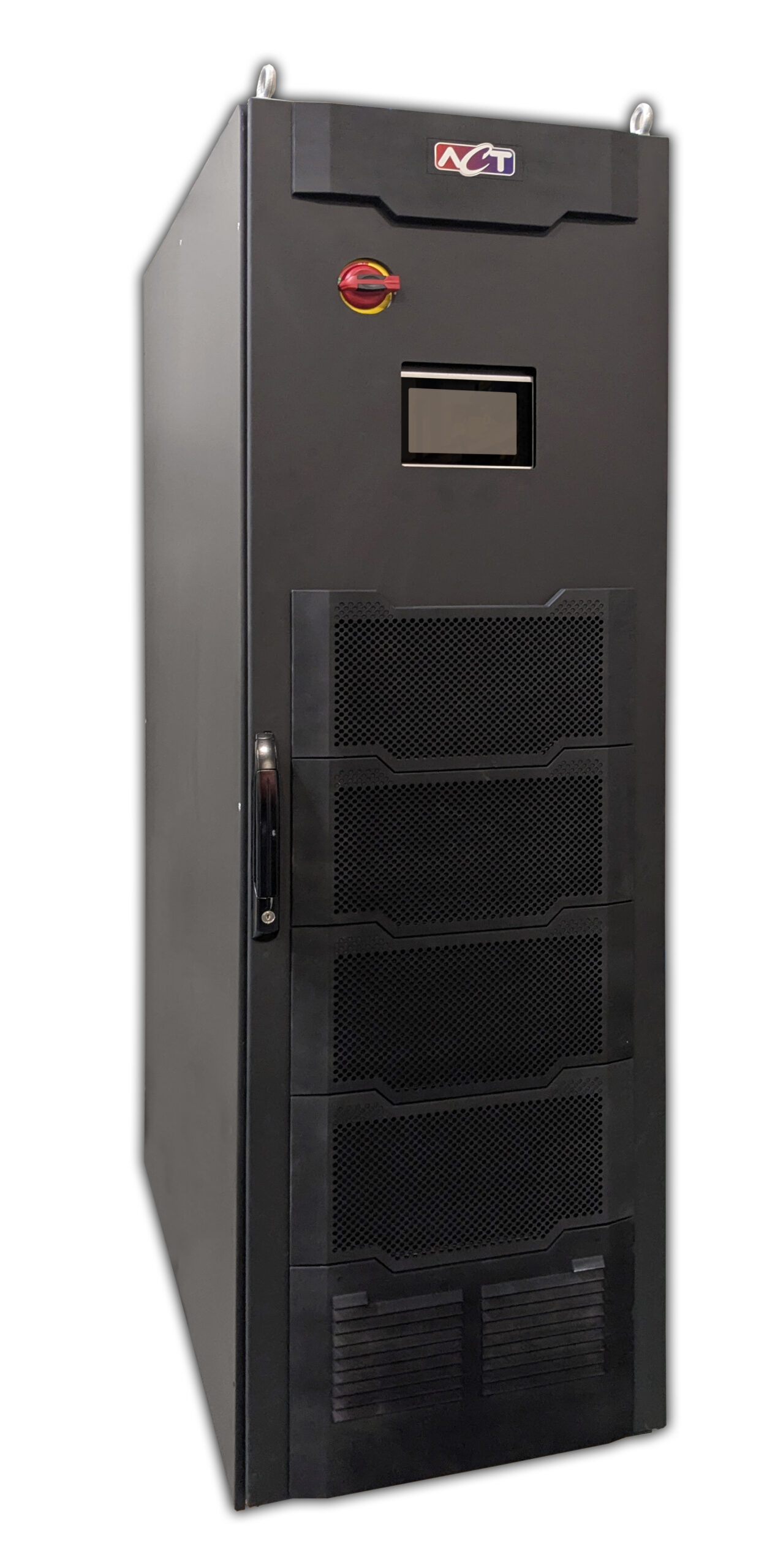 Close-up product shot of our high-performance, two-phase 200kW Coolant Distribution Unit (CDU), designed for efficient thermal management in data centers.